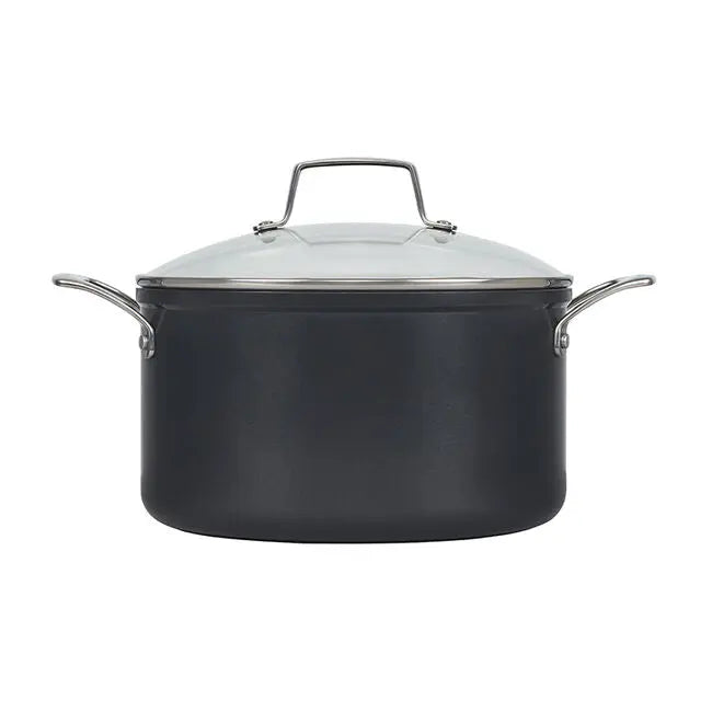 Essential Nonstick Ceramic Stockpot with Glass Lid, [product_price]- Greenhouse Home