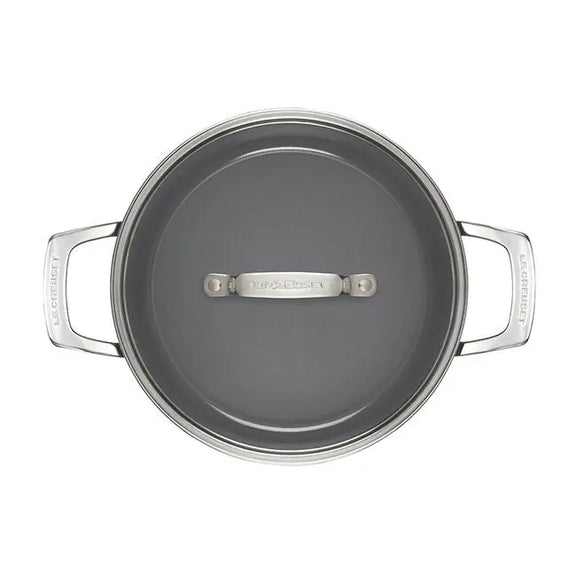 Essential Nonstick Ceramic Stockpot with Glass Lid, [product_price]- Greenhouse Home