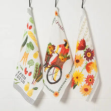 Farmers Market Floursack Dishtowels, Set of 3, [product_price]- Greenhouse Home