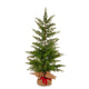 Faux Cedar Tree in Burlap Bag Raz Imports