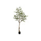 Faux Crepe Myrtle Tree in Plastic Pot with Faux Moss