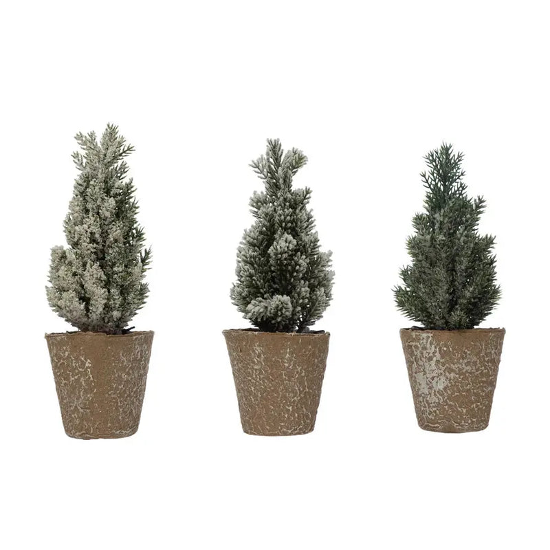 Faux Pine Tree in Paper Pot, [product_price]- Greenhouse Home