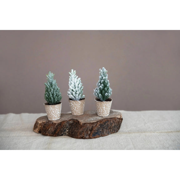 Faux Pine Tree in Paper Pot, [product_price]- Greenhouse Home