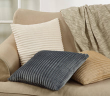 Faux Rabbit Fur Down Filled Throw Pillow, [product_price]- Greenhouse Home