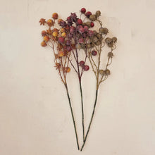 Faux Rose Berry Spray Greenhouse Home