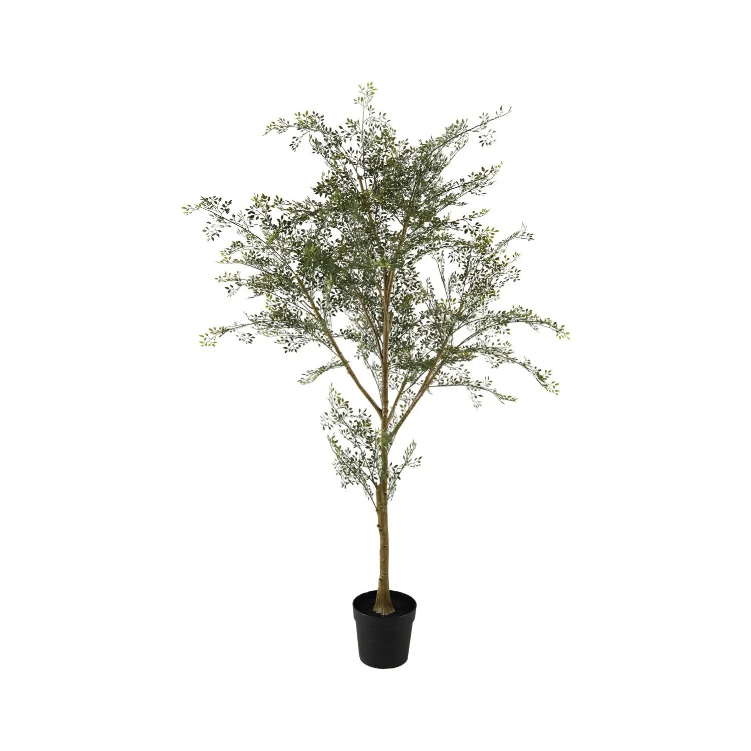 Faux Tree in Plastic Pot