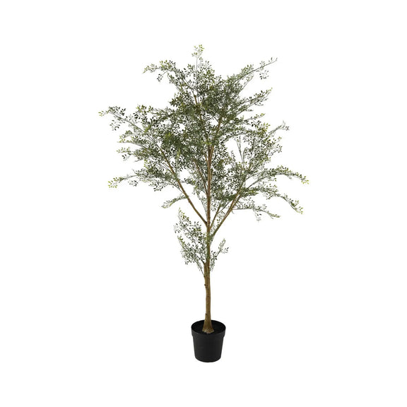 Faux Tree in Plastic Pot