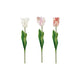 Faux Tulip Stem, 3 Colors