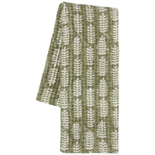 Fern Block Print Dishtowel NOW Designs