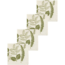 Fern & Frond Napkins Set of 4 Now Designs by Danica