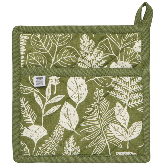 Fern & Frond Pocket Potholder Now Designs by Danica