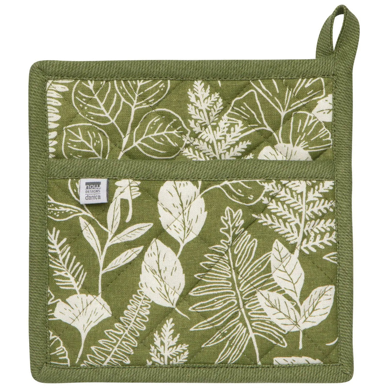 Fern & Frond Pocket Potholder Now Designs by Danica