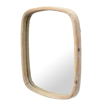 Fir Wood Framed Wall Mirror Bloomingville