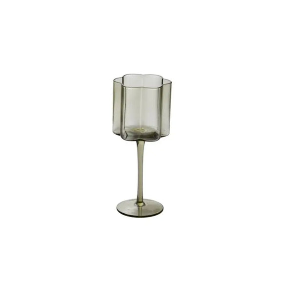 Floret Wine Glass Accent Decor