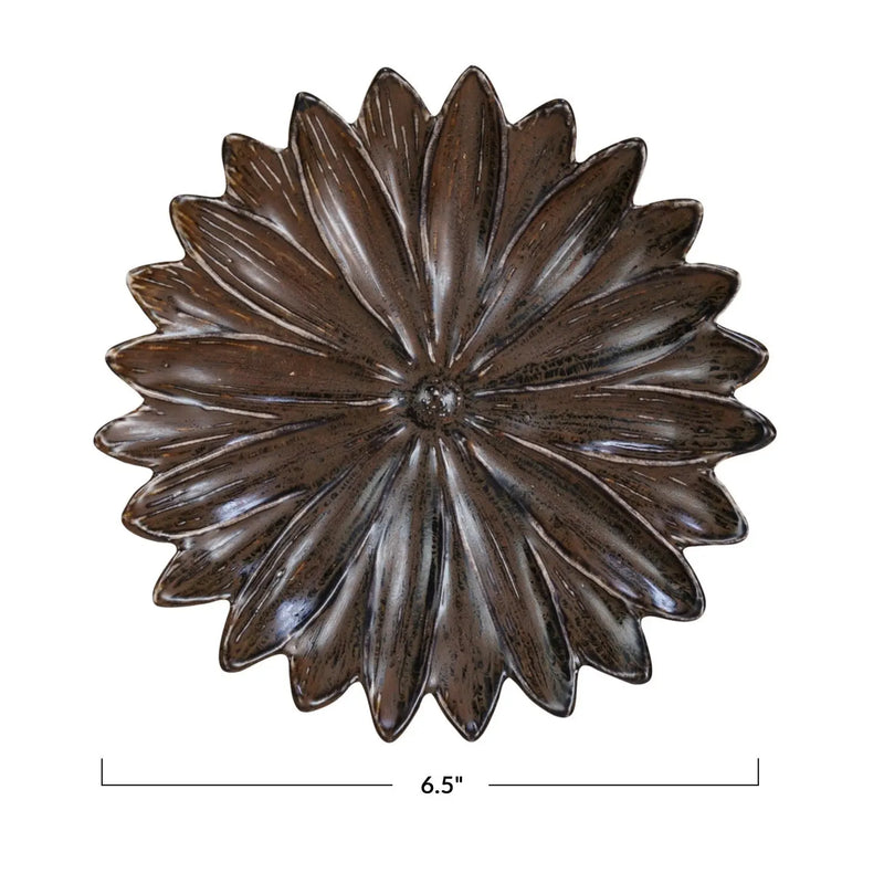 Flower Shaped Stoneware Plate Danica Heirloom