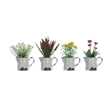 Flowers In Distressed Ceramic Pitcher - Greenhouse Home