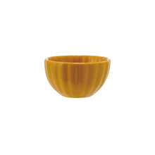 Fluted Bowl Stoneware Bowl with Reactive Glaze Greenhouse Home