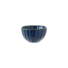 Fluted Bowl Stoneware Bowl with Reactive Glaze Greenhouse Home