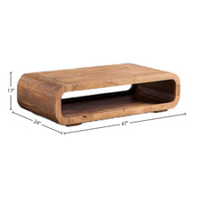 Form Curve Coffee Table LH Imports