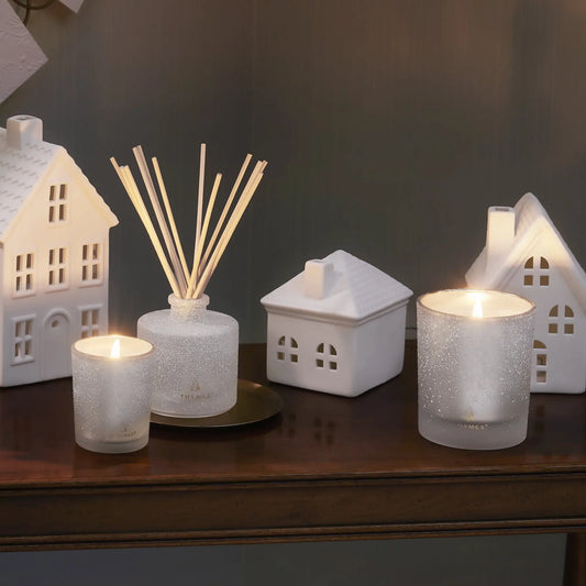 Frasier Fir Flocked Petite Reed Diffuser Thymes