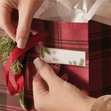 Frasier Fir Fragranced Adhesive Gift Tags Thymes