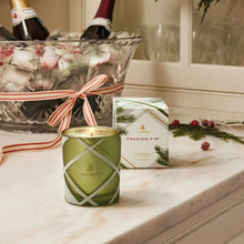 Frasier Fir Frosted Plaid Poured Candle Thymes