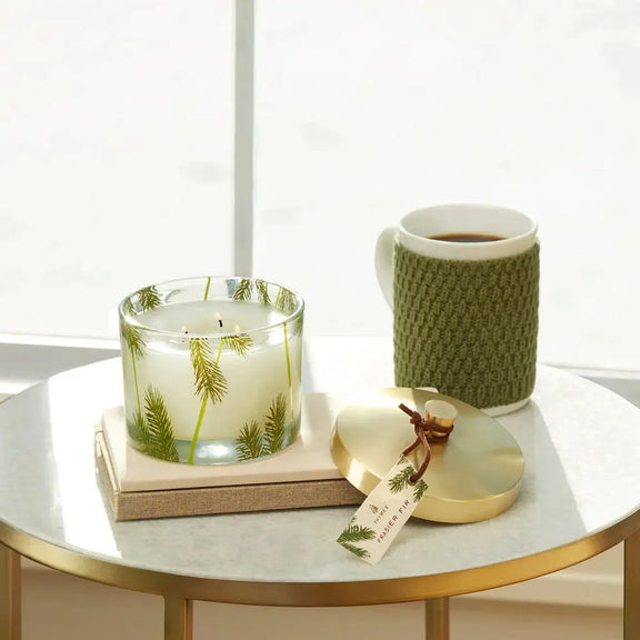 Frasier Fir Pine Needle 3-Wick Candle, [product_price]- Greenhouse Home