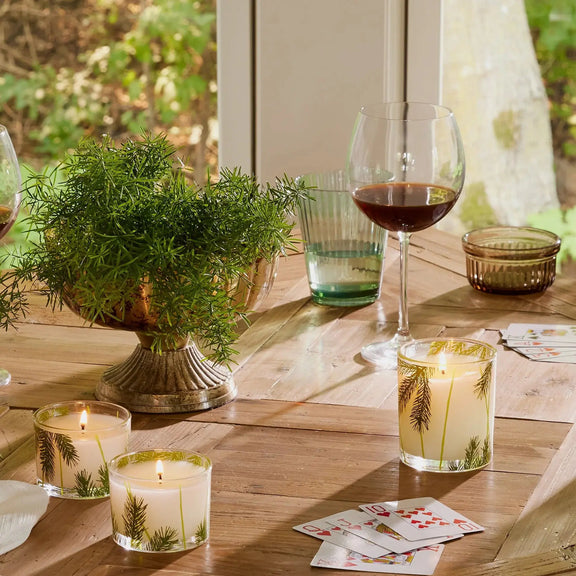 Frasier Fir Pine Needle Candle Set Thymes