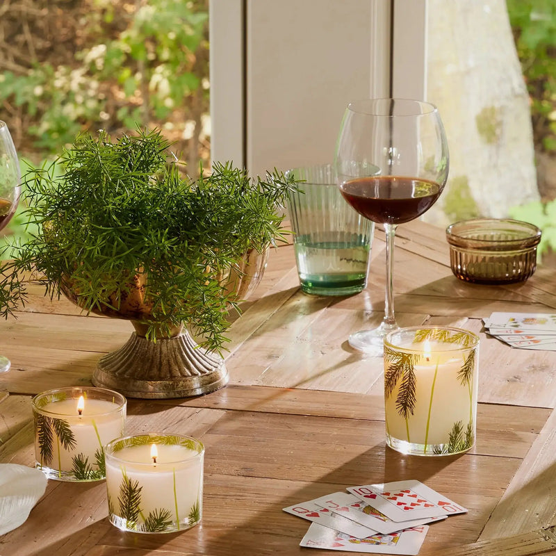 Frasier Fir Pine Needle Candle Set Thymes