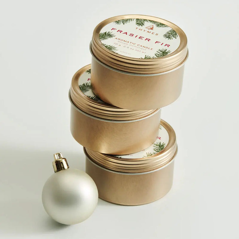 Frasier Fir Poured Candle Travel Tin, [product_price]- Greenhouse Home