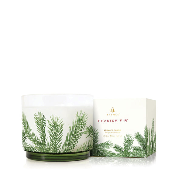Frasier Fir Heritage Small Pine Needle Luminary Candle - Greenhouse Home
