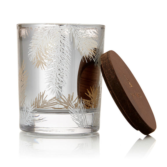 Frasier Fir 5 oz. Silver Statement Pine Needle Candle - Greenhouse Home
