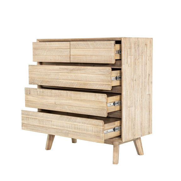 Gia 5 Drawer Chest, [product_price]- Greenhouse Home