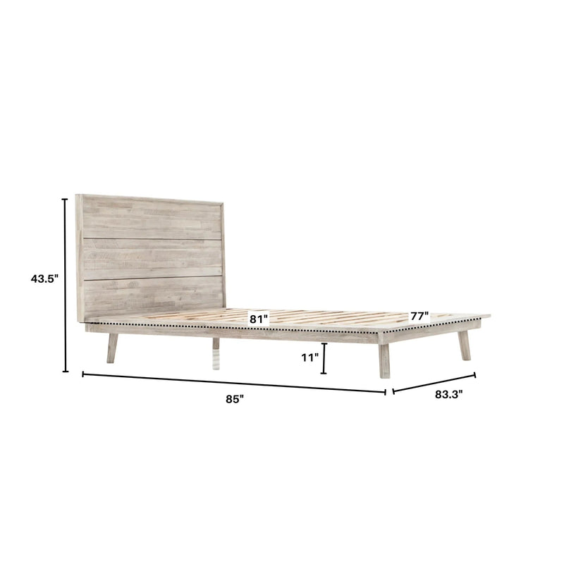 Gia King Bed, [product_price]- Greenhouse Home