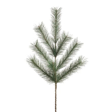 Glitter Long Needle Pine Spray Raz Imports