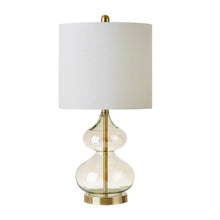 Gold Glass Clear Table Lamp, [product_price]- Greenhouse Home