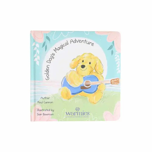 Golden Dog's Magical Adventure Book Warmies