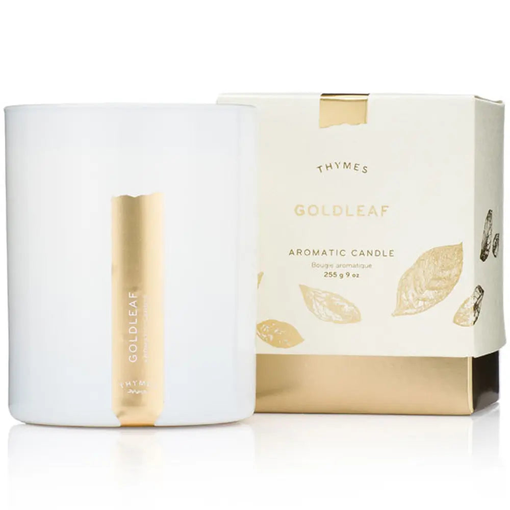 Goldleaf Candle - Greenhouse Home