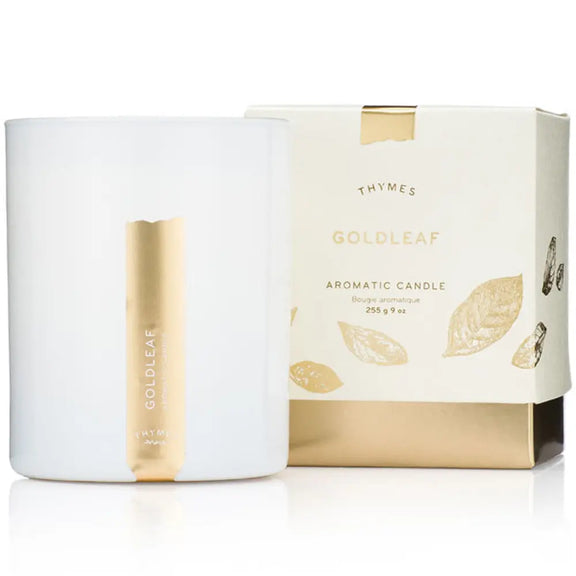 Goldleaf Candle - Greenhouse Home