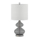 Grey Glass Clear Table Lamp, [product_price]- Greenhouse Home