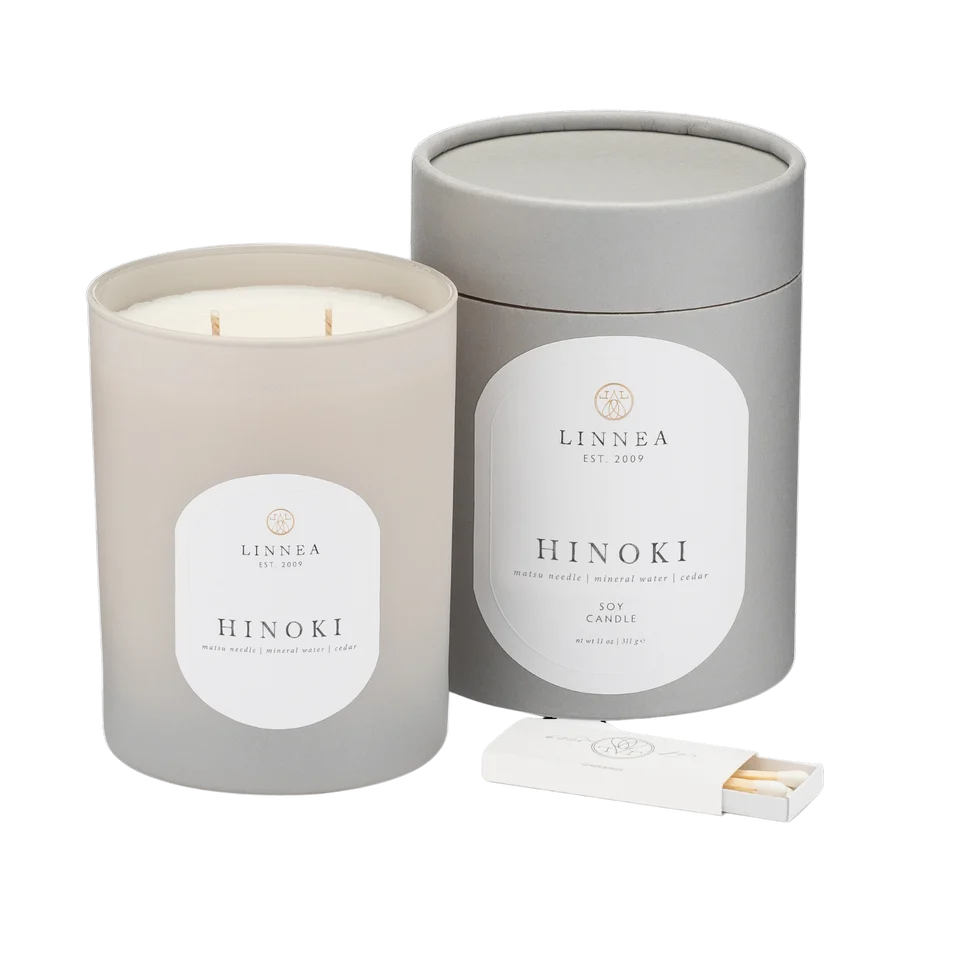 Hinoki 2-Wick Candle