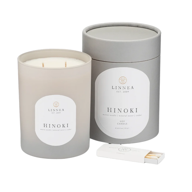 Hinoki 2-Wick Candle