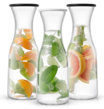 Hali Glass Carafe Water Pitcher with Lid, [product_price]- Greenhouse Home