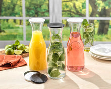 Hali Glass Carafe Water Pitcher with Lid, [product_price]- Greenhouse Home