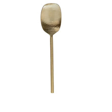 Hammered Gold Stainless Steel Serving Spoon, [product_price]- Greenhouse Home