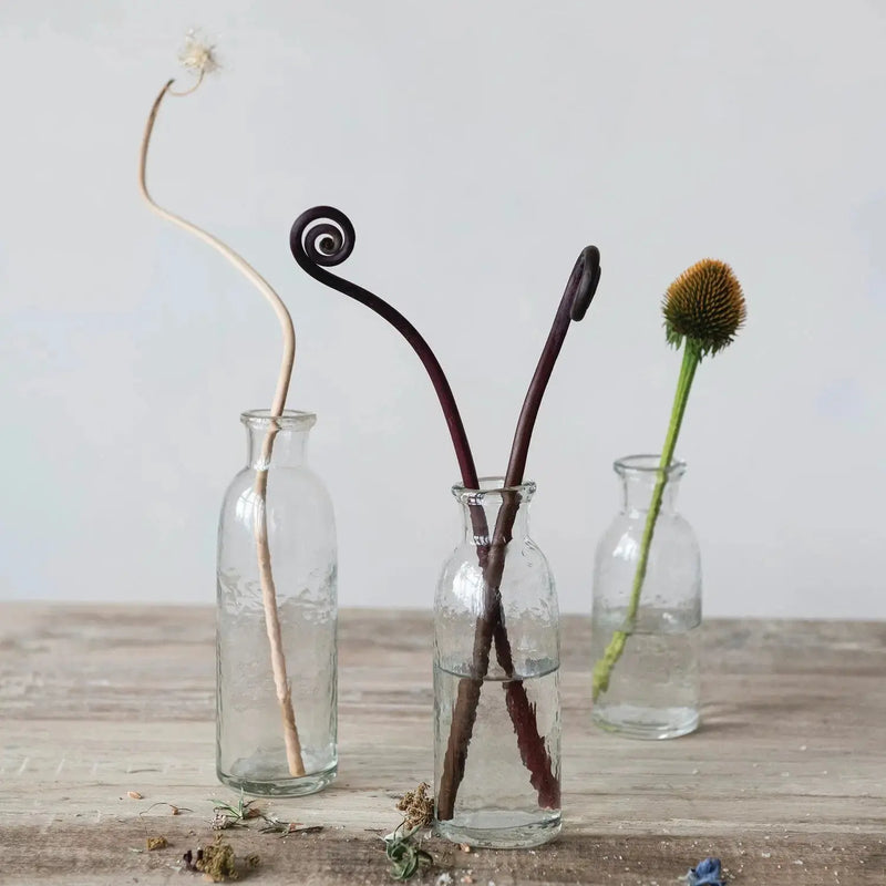 Hand-Blown Glass Bottle Vases Greenhouse Home