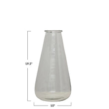 Hand-Blown Vintage Reproduction Glass Vase, [product_price]- Greenhouse Home