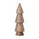 Hand-Carved Mango Wood Tree with Design Greenhouse Home