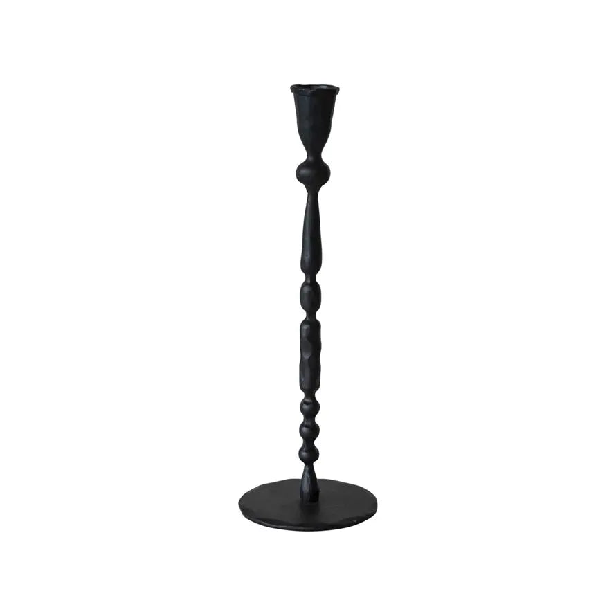 Hand-Forged Cast Iron Taper Holder, 12" Greenhouse Home