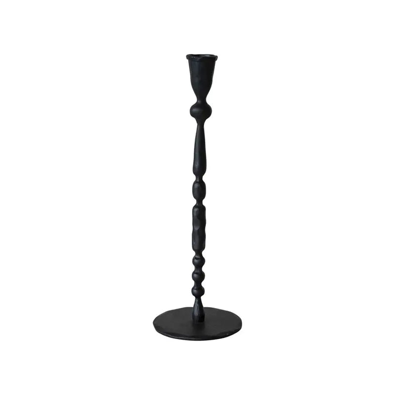 Hand-Forged Cast Iron Taper Holder, 12" Greenhouse Home